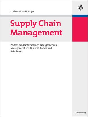 cover image of Supply Chain Management